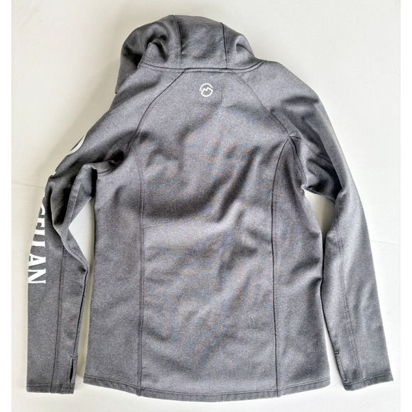 Womens Magellan Outdoors Pro Angler Gaiter Hoodie Gray XS Boyfriend Fit - Picture 8 of 8